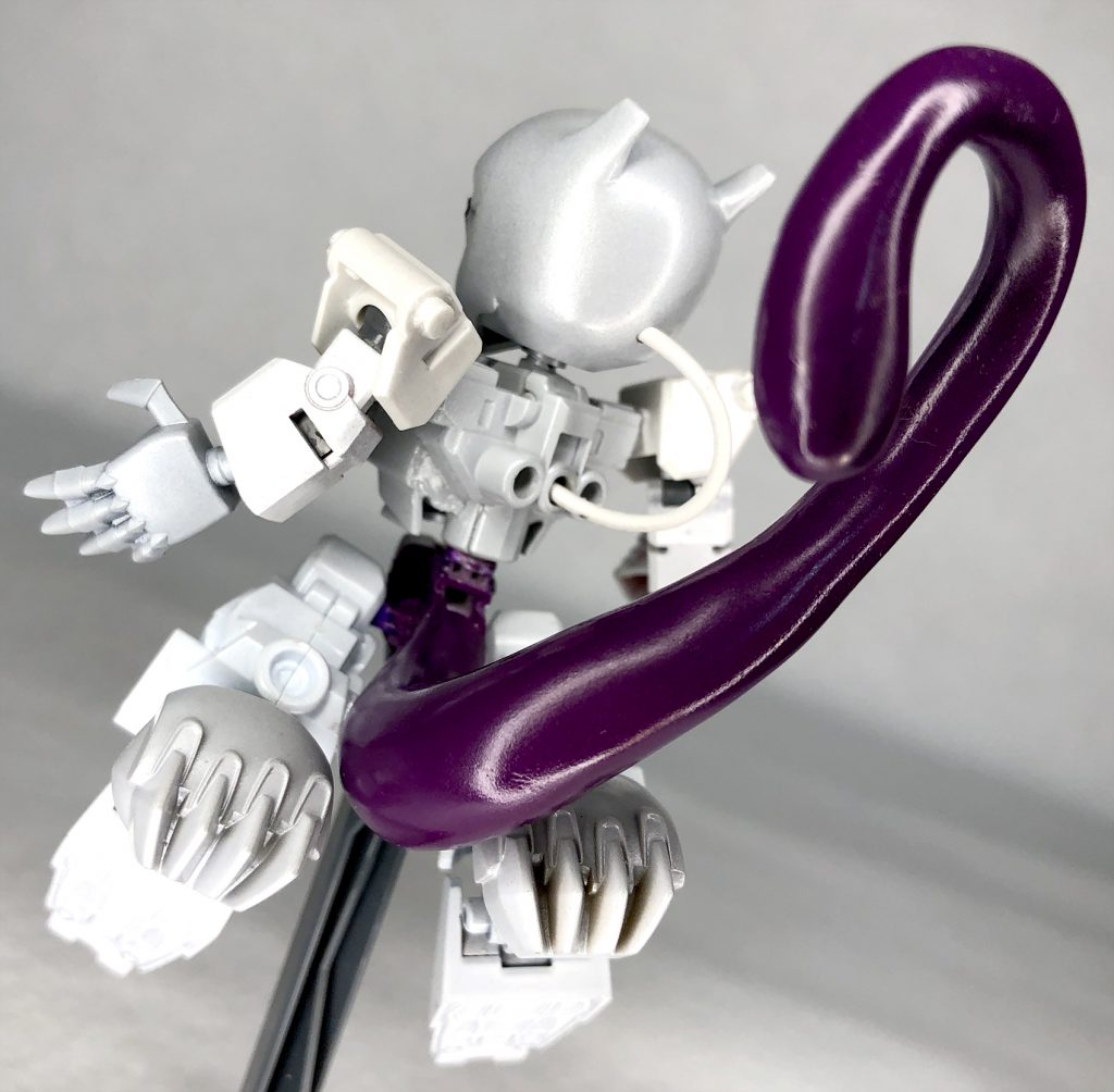 【ポケモンガンプラ】ミュウツー/アーマードミュウツー–6枚目/制作者：コン◎SDポケモンガンプラ