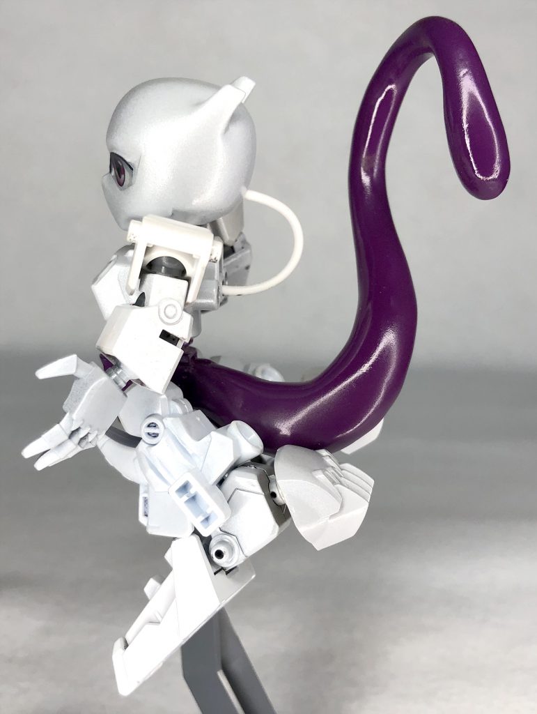 【ポケモンガンプラ】ミュウツー/アーマードミュウツー–7枚目/制作者：コン◎SDポケモンガンプラ