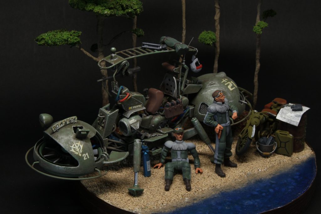 ワッパ ジオラマ1/35–3枚目/制作者：大五郎