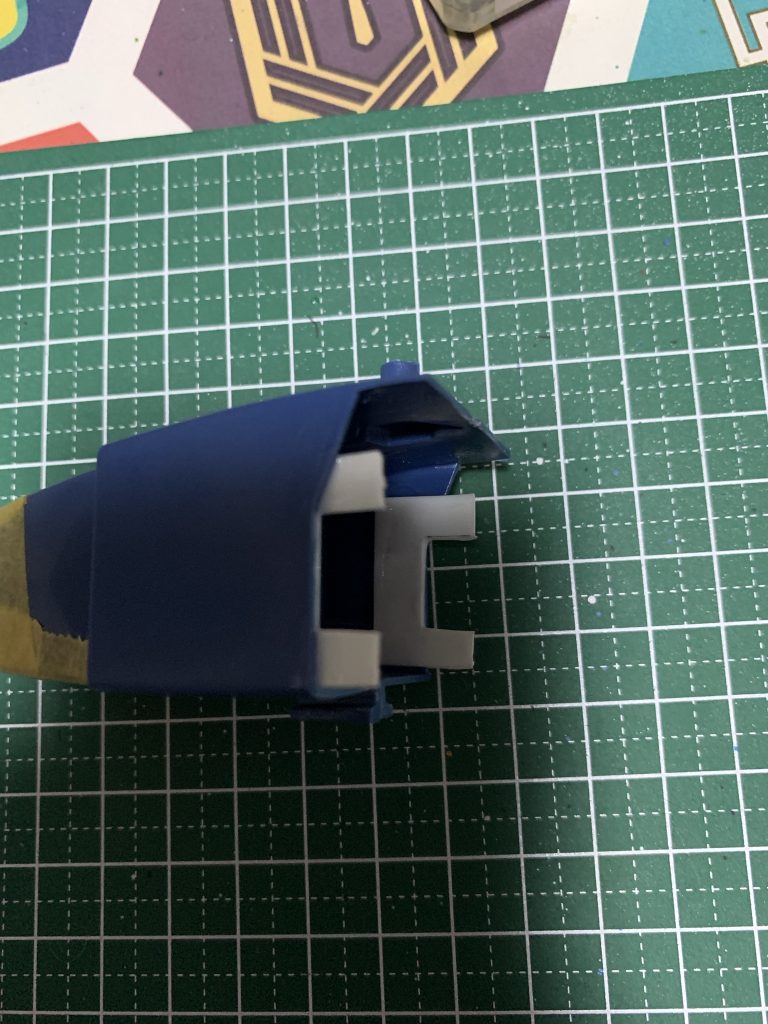 旧キット１／１４４Gアーマー＆ＥＧガンダム–2枚目/制作者：素組マイスター【エアブラシデビュー★】