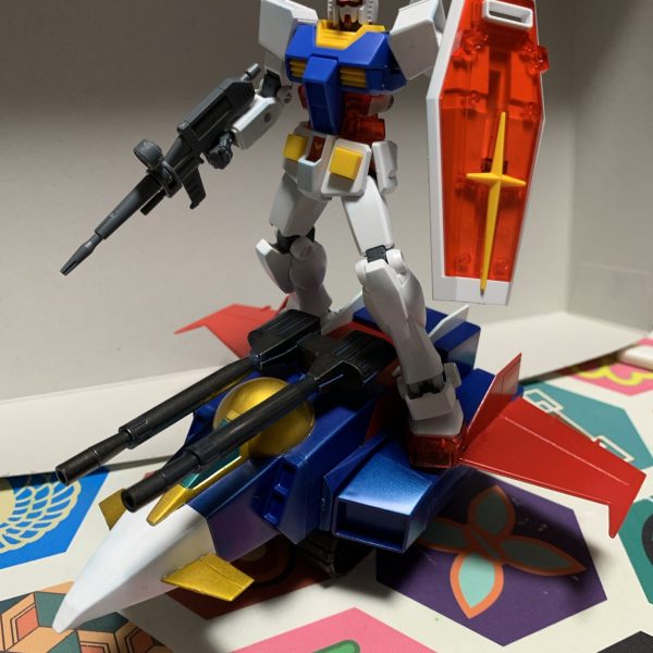 旧キット１／１４４Gアーマー＆ＥＧガンダム