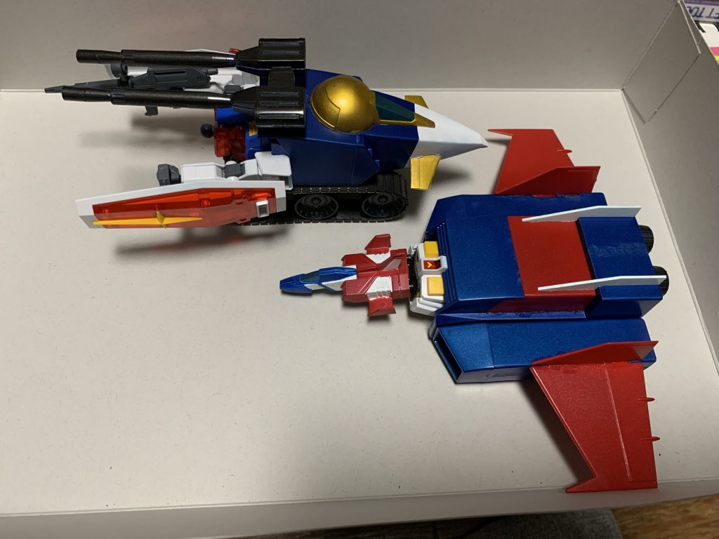 旧キット１／１４４Gアーマー＆ＥＧガンダム–5枚目/制作者：素組マイスター【エアブラシデビュー★】