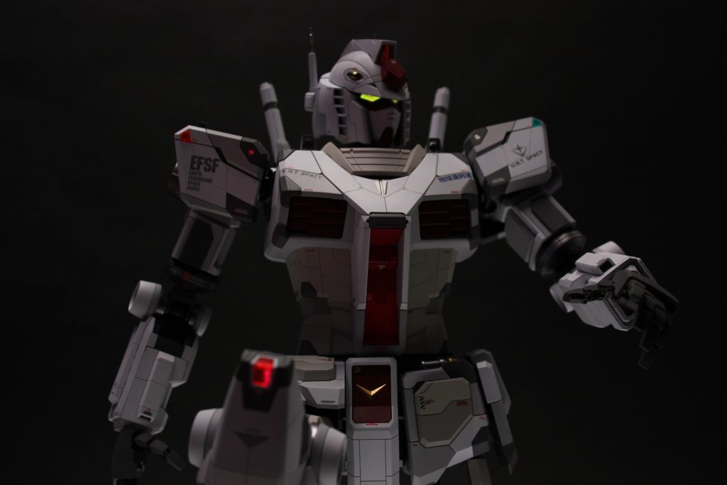 制御できなくなってしゃがんでいる演出