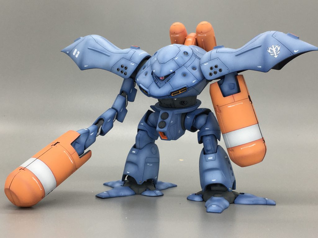 HGUC ハイゴッグ グラデーション塗装 2体目完成–3枚目/制作者：タンガンク