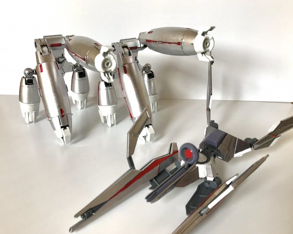 追加機能その2、プルーマモードⅢ。ハシュマルの随伴機プルーマのような扱いです。追加機能というかこじつけ武装。