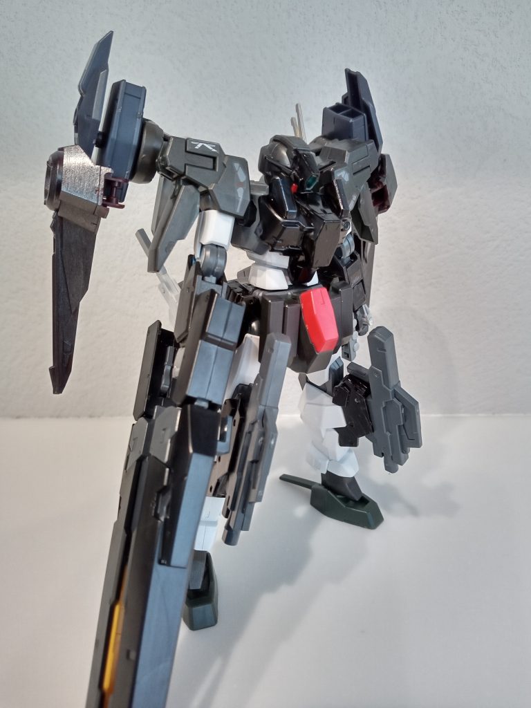 ケルディムなのでGNバズーカはセラヴィーのものを使用！メタルビルドのポージング参照！