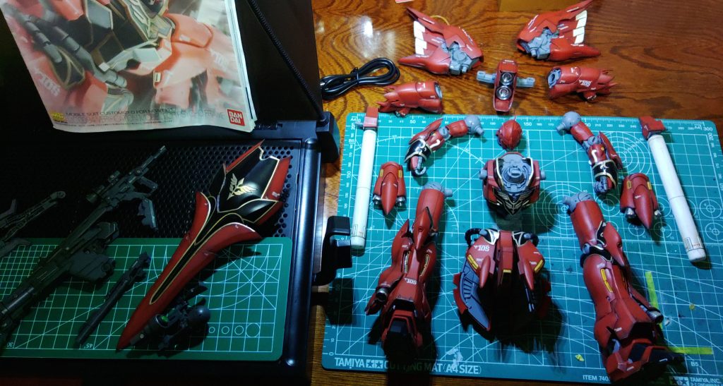 最終組み立て前の儀式の図。(脳汁ドバァ)