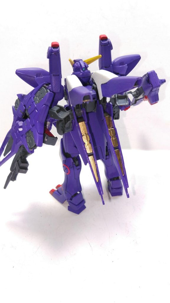 背面から光の翼のエフェクトパーツが欲しい・・・