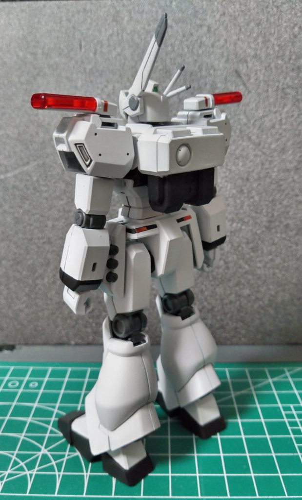 G.B.Oが警察任務用に開発したパトロール・ガンプラ。その外観は極めて人間に近く、デザインも「見る者に与える心理的影響までも考慮して設計」となっている。