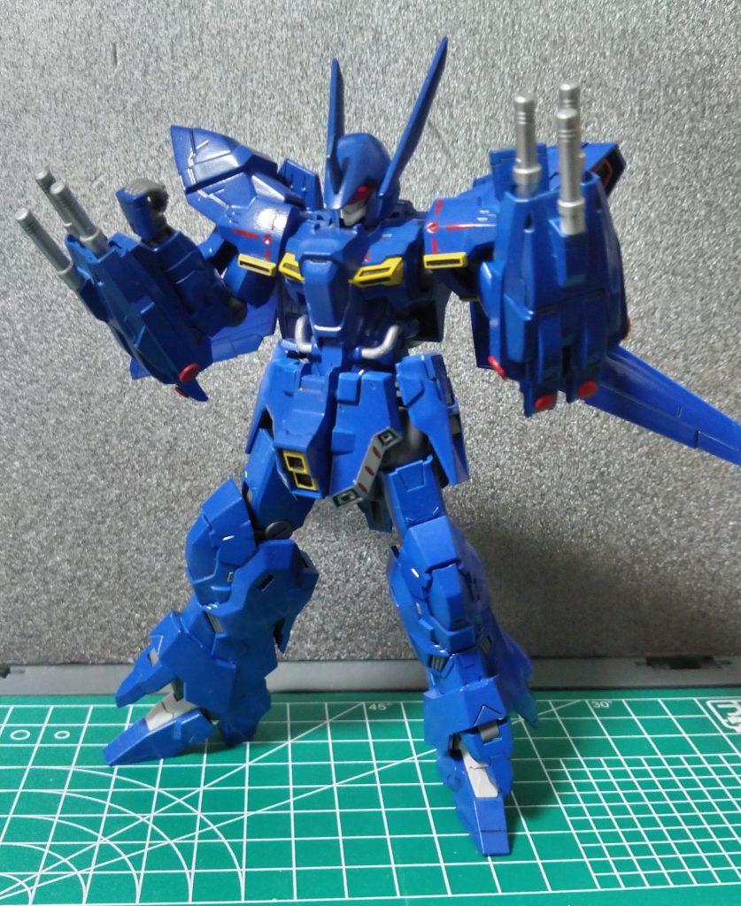 なんちゃって量産型ゲシュペンストMk-Ⅱ改仕様。え?背負い投げ?頭身以上(サイズ)の相手機体を投げたら機体が壊れてしまうじゃないか。