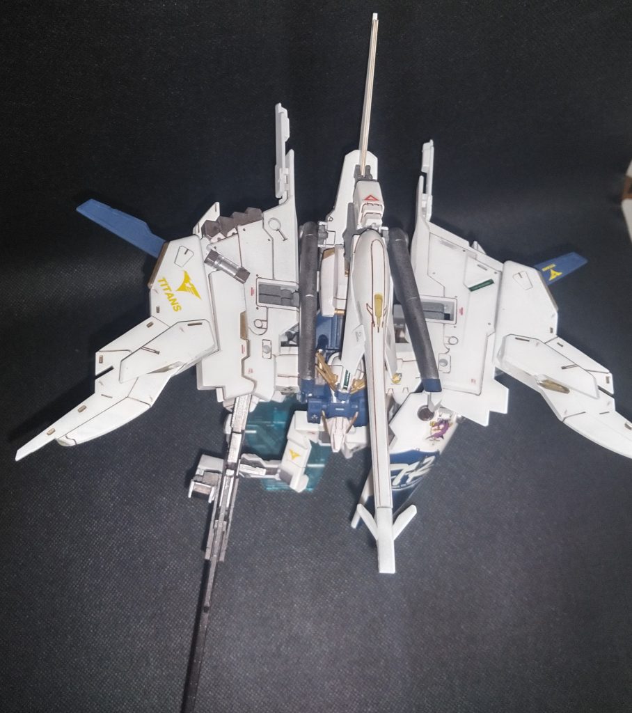 フライルーユニットに上手く角度が合ったのでつい(笑)滑空しながら戦闘とか出来そう(願望)