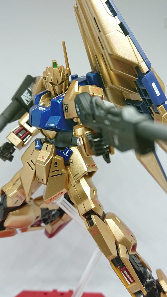 ビームライフルで一枚。イケメン