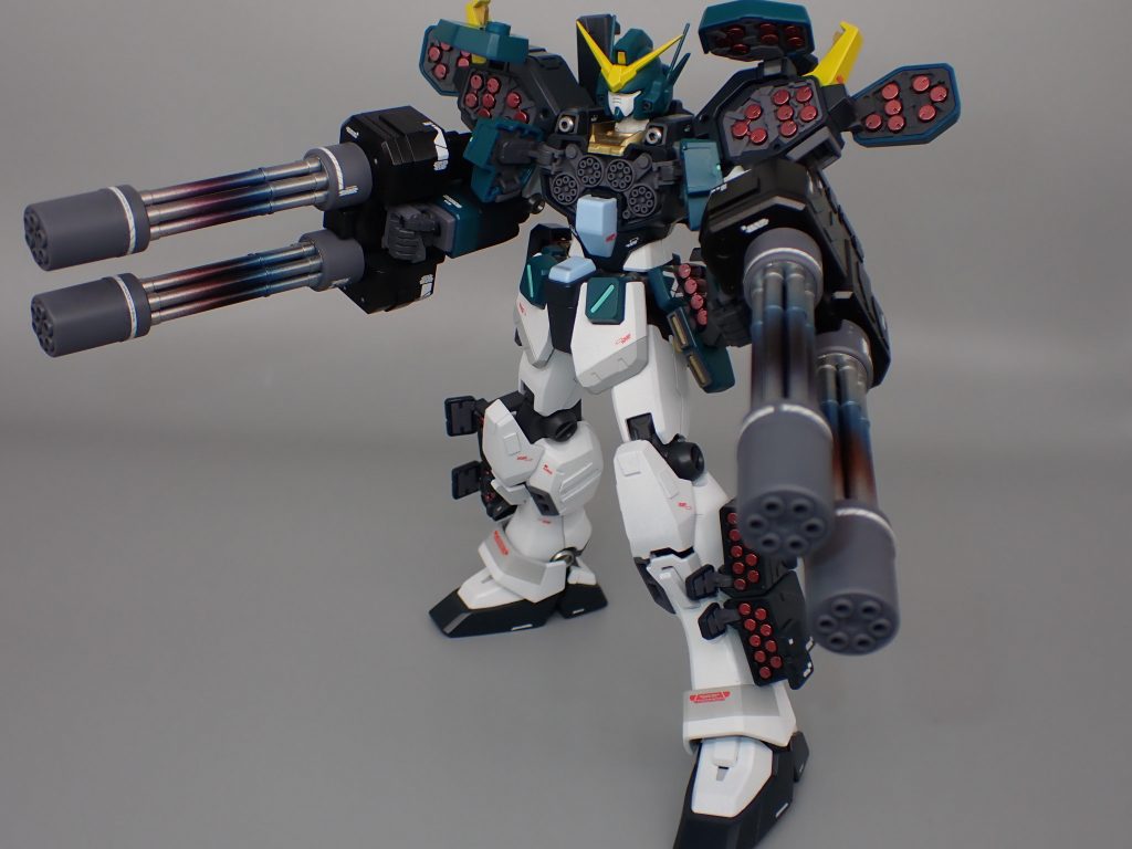 バレル部分は青焼け表現しました。