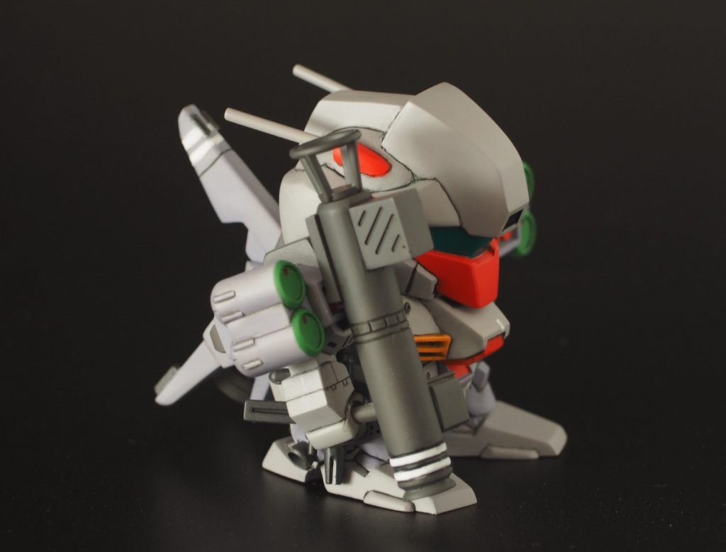 ベースはBB戦士ジェガンのリデコキット、Gジェネレーションのジェガン武装強化型という謎仕様のキットです。