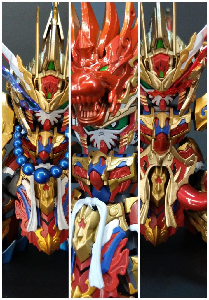 クリアパーツはほぼキャンディ塗装で仕上げ、その上からシタデルカラーで塗ってます。個人的に色味が寂しいと思った部分は色を足しています。