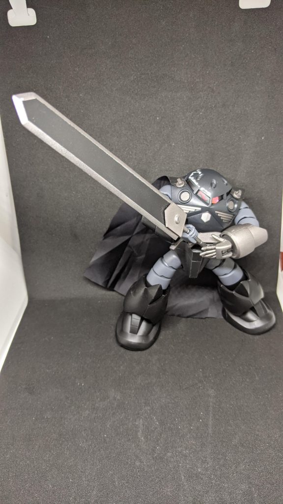 ドラゴンころしならぬMAころしプラ板でスクラッチ