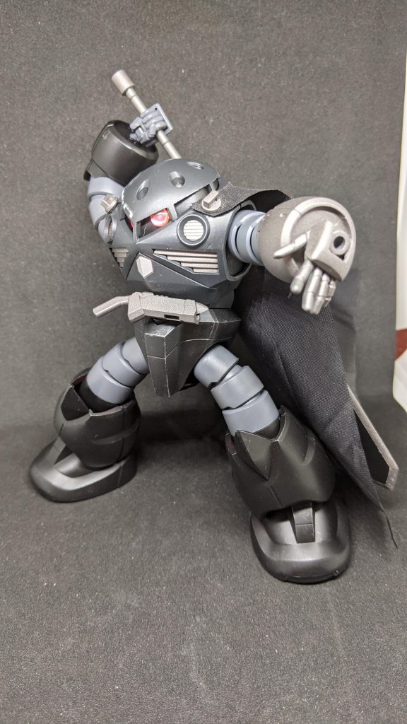 大型メガ粒子砲ハンドパーツをくり抜いてそれっぽく加工