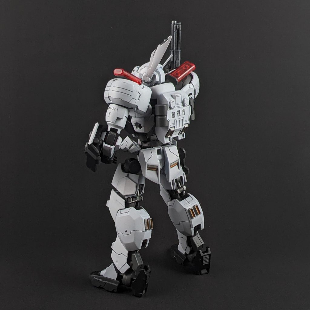 I think the orange paint on the thrusters adds great detail to the kit.