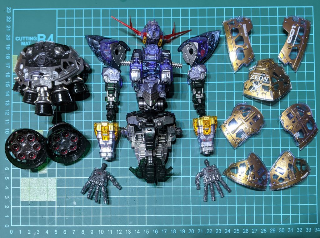 見ていただきありがとうございました！！最後に……RGジオングはいい物だ(*ﾟﾛﾟ)