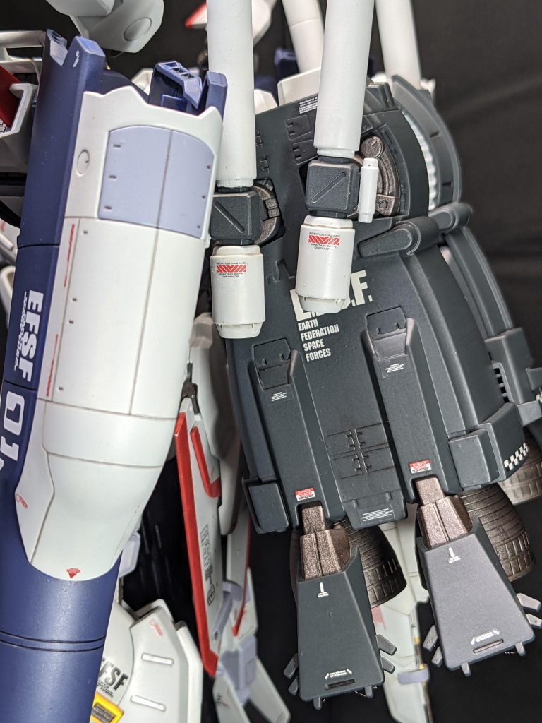 MG1/100 Ex-Sガンダム–2枚目/制作者:さなだむつき