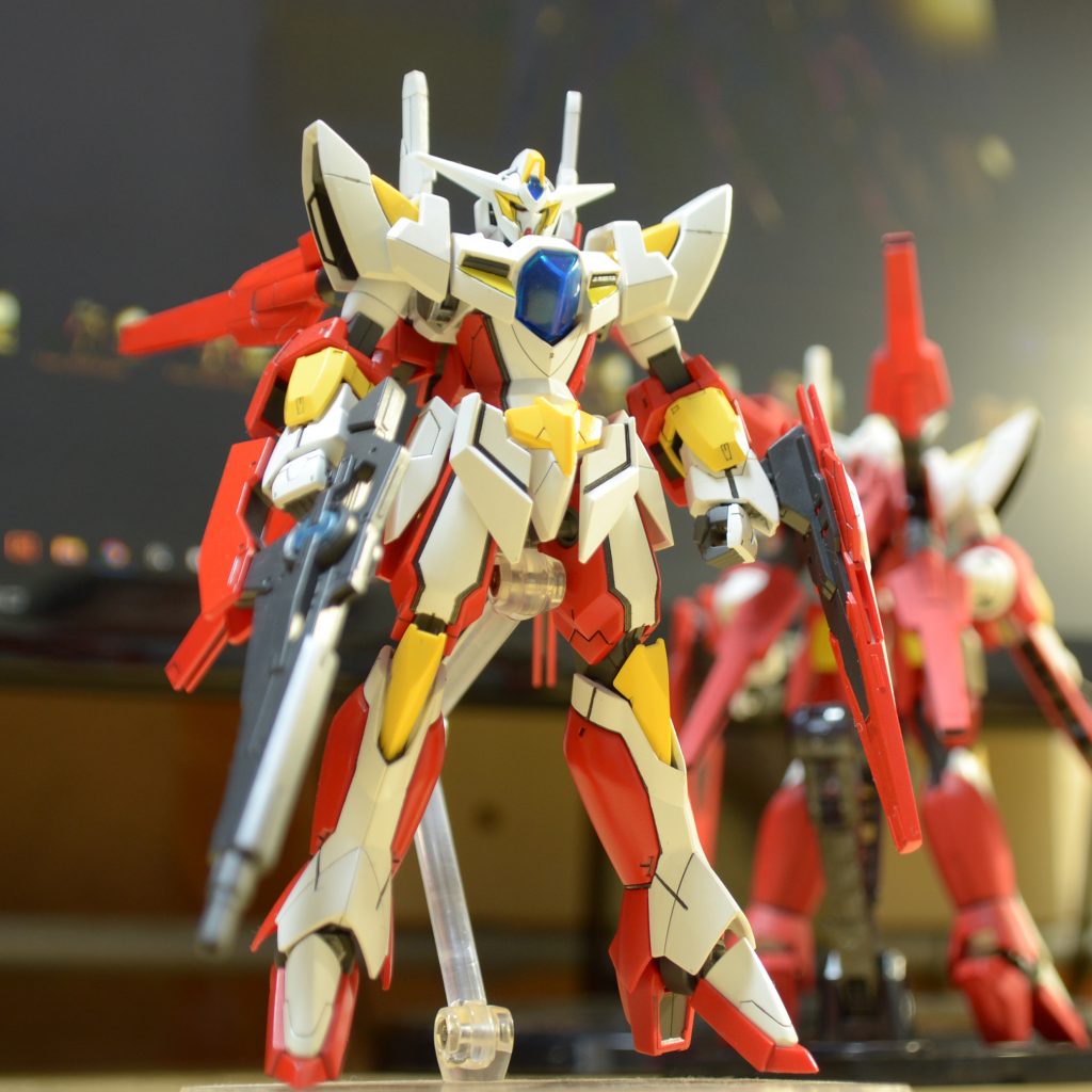 前回は筆塗り部分塗装だったので、今回はエアブラシでもう一回作りました。