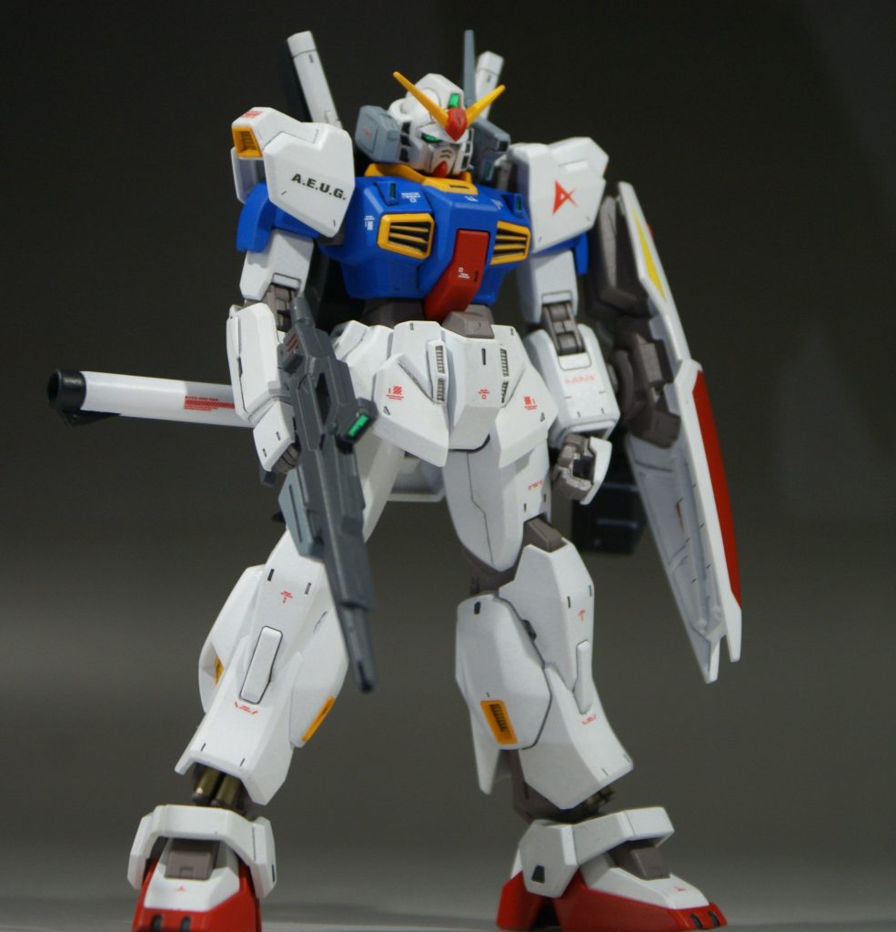 少しカラーリングにアレンジをしたり、関節色には岡プロのウォームグレイを使用しています。