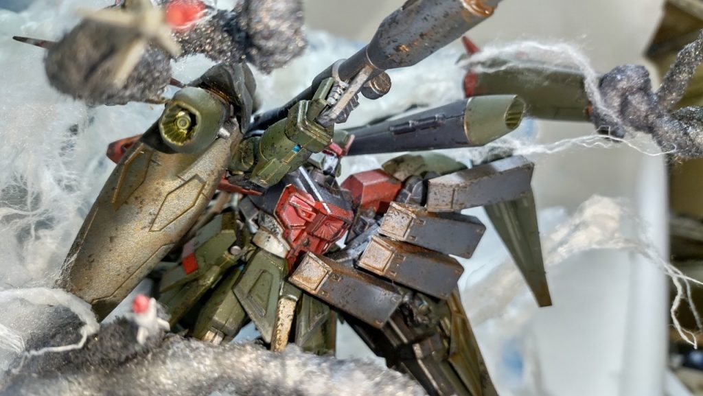 せっかくの初ミキシングなのでゴテゴテの装備を作ってみたいと考えて色々なものを全部乗せしてみましたが自分なりにはうまくまとまったと思います