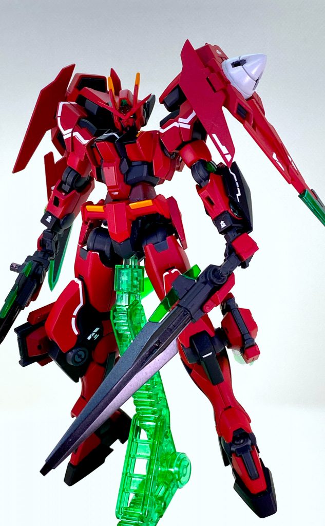 マスクオフヘッドも制作。ダブルオーダイバーそのままです。