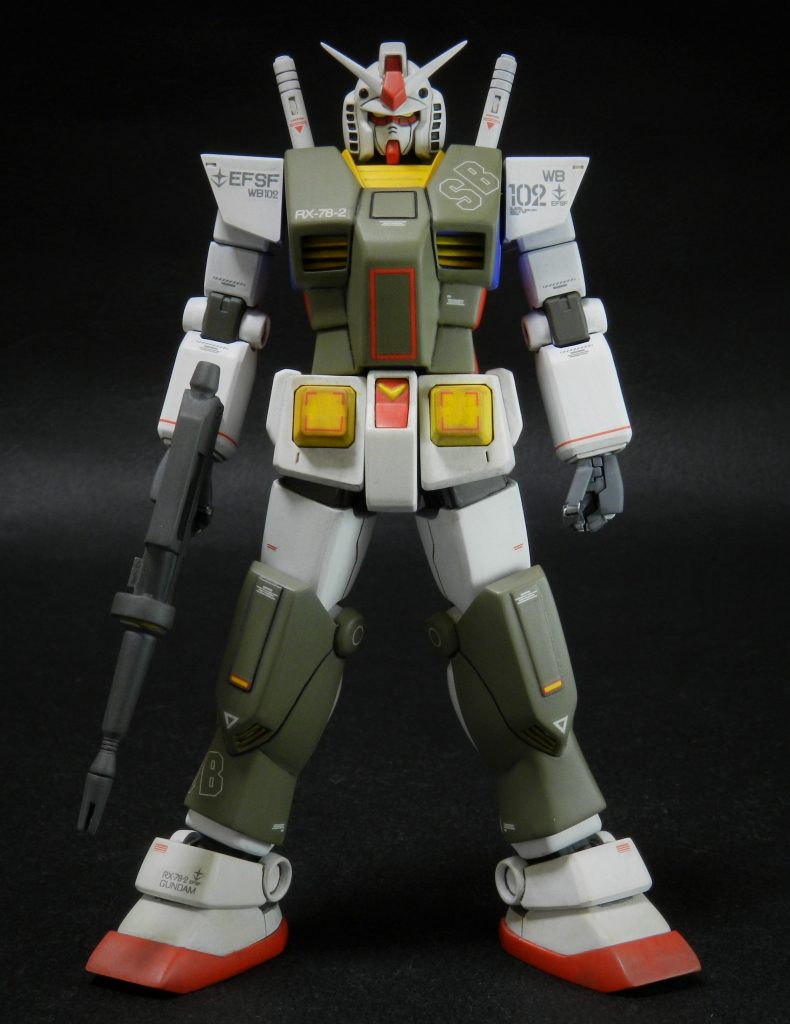 HGUC No.21 RX-78-2 ガンダム–8枚目/制作者:スギ