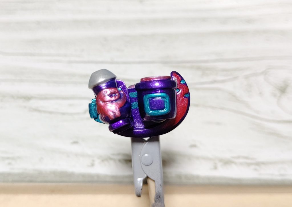 台座に乗せて左に傾けてスイッチオン!