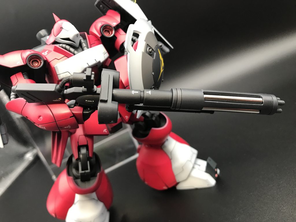 ビームガトリングガンは一部旧キットの物を流用しました。