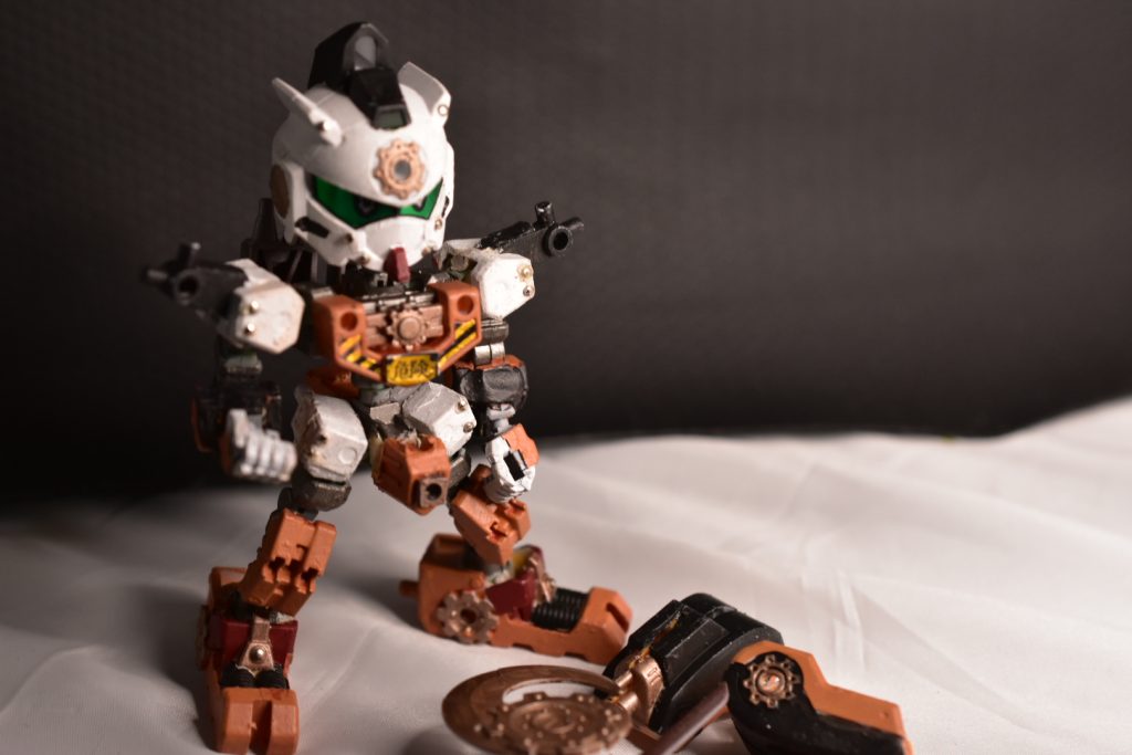 鎧をパージできます。