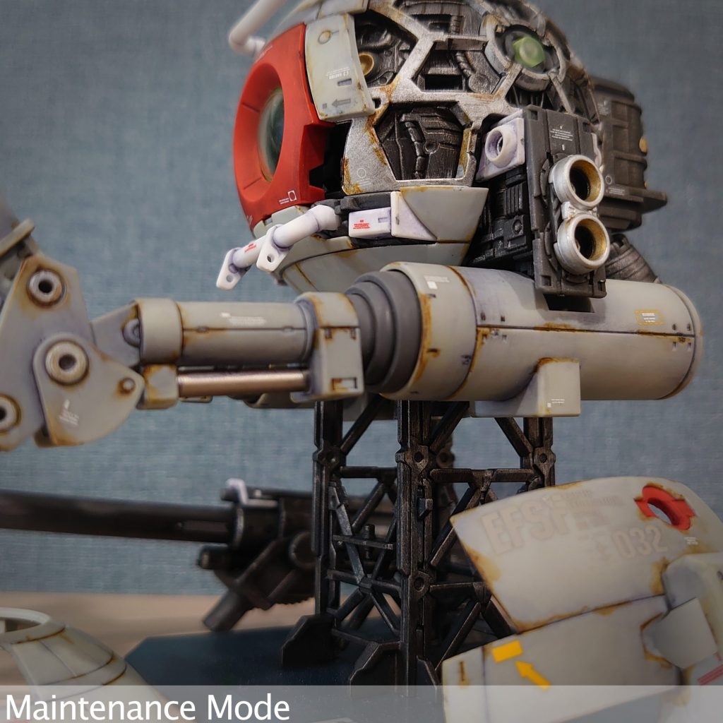 装甲の脱着でいろいろな表情を見せてくれるので、作っても飾っても楽しいキットでした意外とボールって大きいんですね