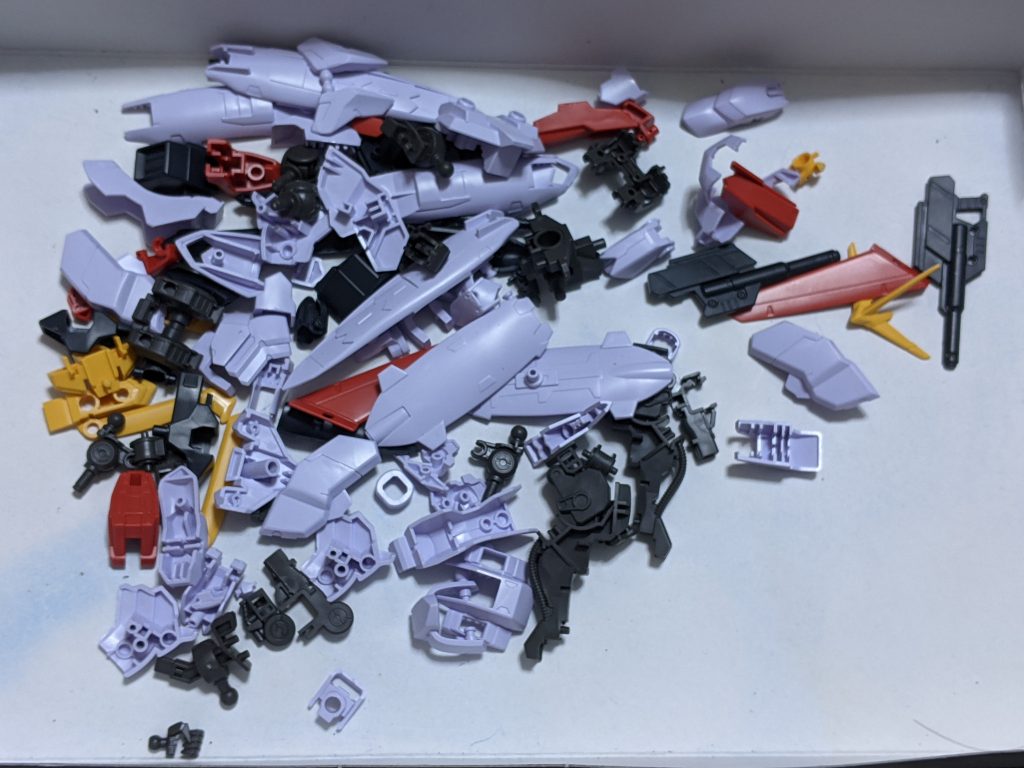 ジャンク品の本体をバラバラにしてゲート処理をやり直しました。