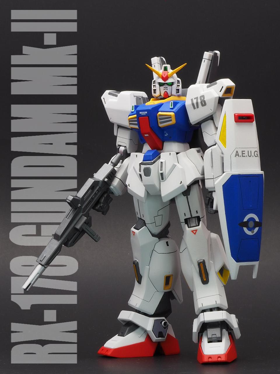 HGUC RX-178 ガンダムMk-Ⅱ(From 1990.07)｜ユースケさんのガンプラ 