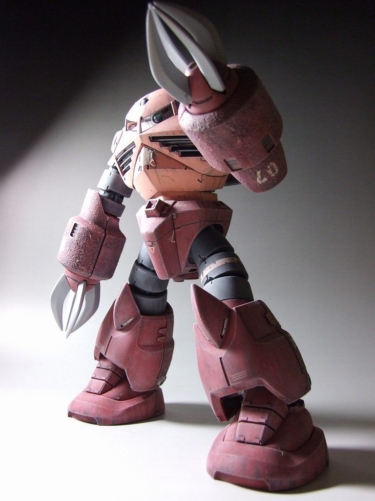 改修箇所・腕の大型化・ふんどし部の大型化元が良いキットなので改修少な目w