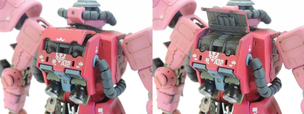 ランドセル上部は開閉します。