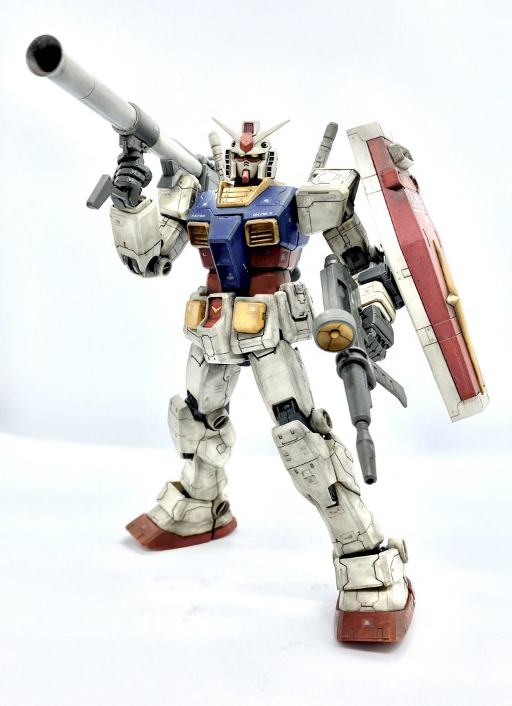 ＭＧ 1/100 ガンダムＶｅｒ．ＯＮＥ ＹＥＡＲ ＷＡＲ ００７９–5枚目/制作者：ひろ吉