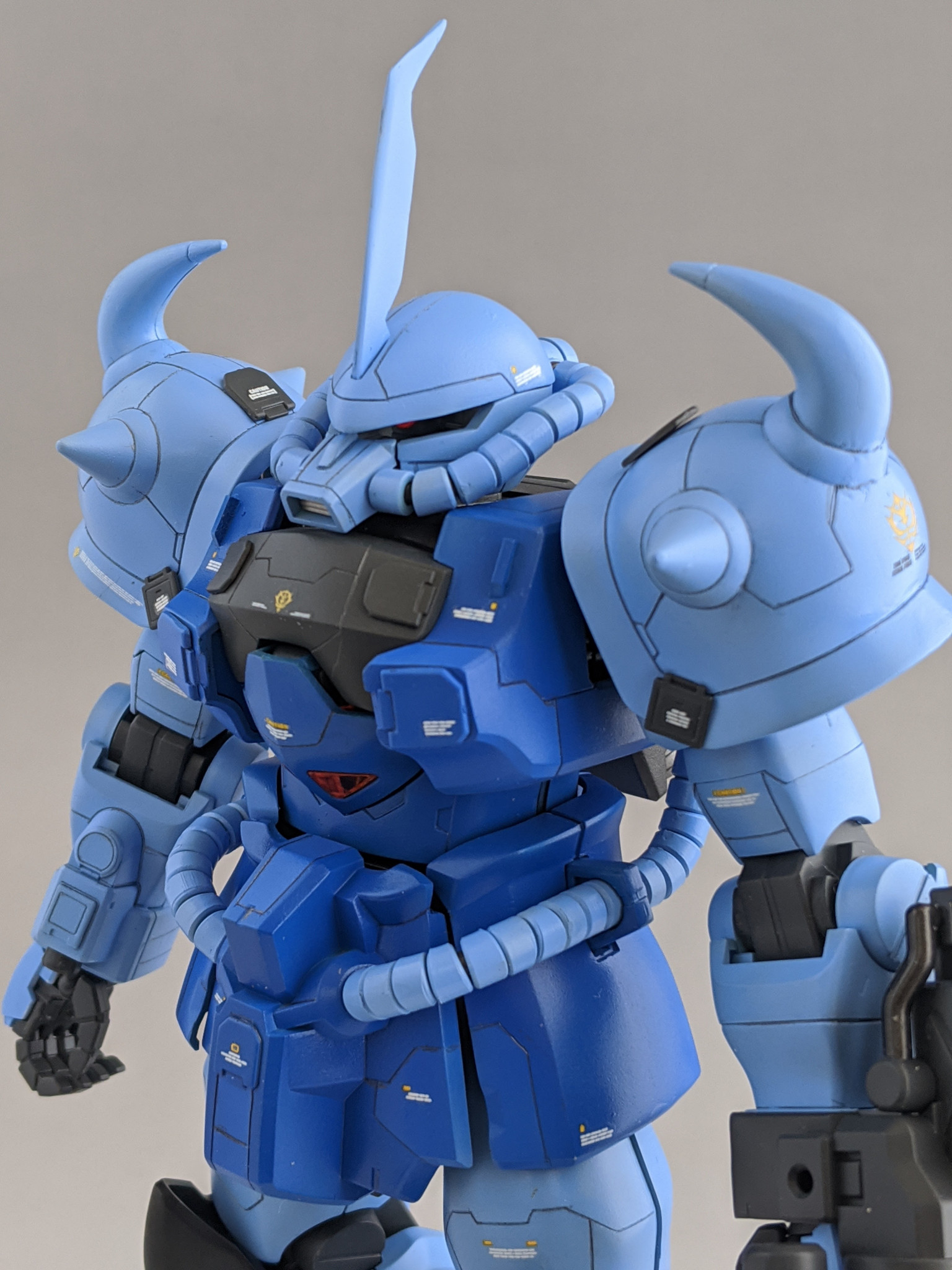 MGグフカスタム塗装完成品｜kenshira0123さんのガンプラ作品｜GUNSTA