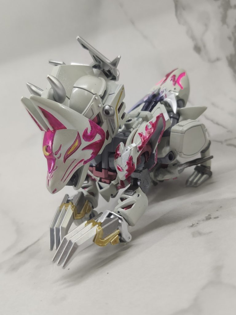 SD鋼彈 世界群英集 佐助δ鋼彈 紅白配色–3枚目/制作者：@fox_chi_zeng