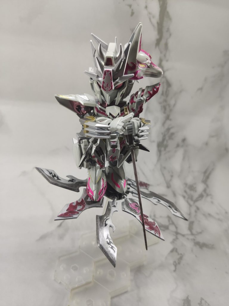 SD鋼彈 世界群英集 佐助δ鋼彈 紅白配色–5枚目/制作者：@fox_chi_zeng