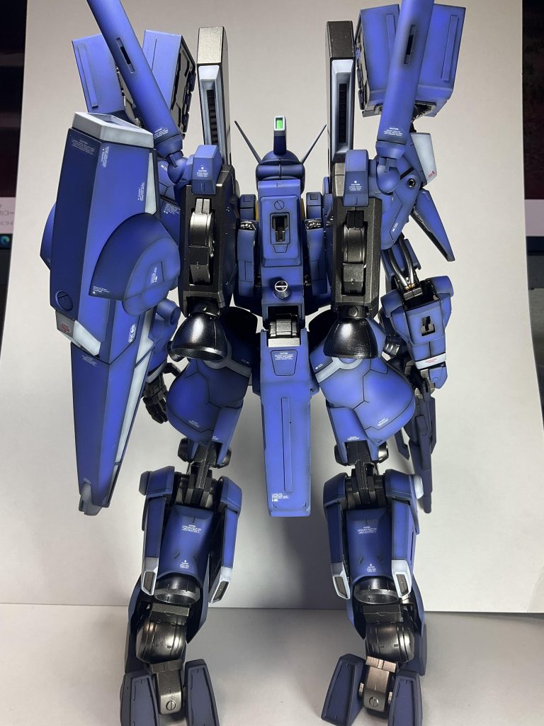 バックフレームの塗り分けがあればもう少しいい作品になったのではと少し後悔