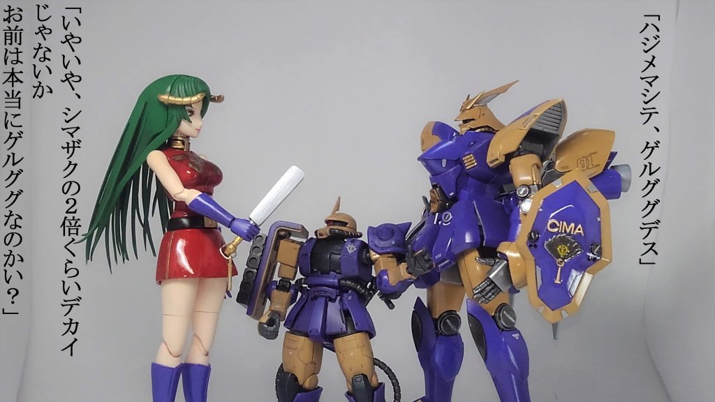 シーマ艦隊 ＆ 偽ゲルググ–5枚目/制作者：TOMSIM