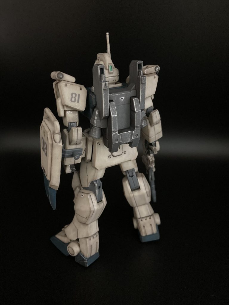 ドライブラシ上手にできました。