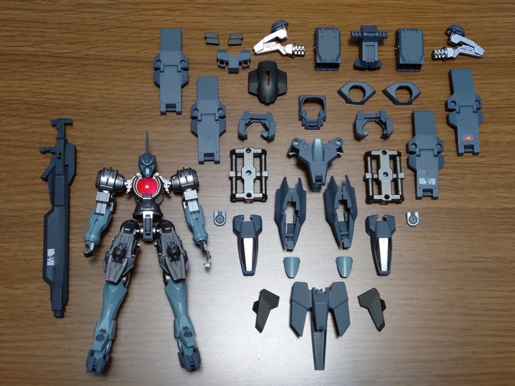 おまけ:『バラし』ショットです(゚∀゚)ノwww「何という性能だ。やはり、この機体…凄い!」のシーン、良いですね☆いつも配色に悩みますが、今回はイメージ通りのロービジカラーに仕上がってくれて、良かったです!!ご覧いただき、ありがとうございます!!応援よろしくお願いします(=゚ω゚)ノ