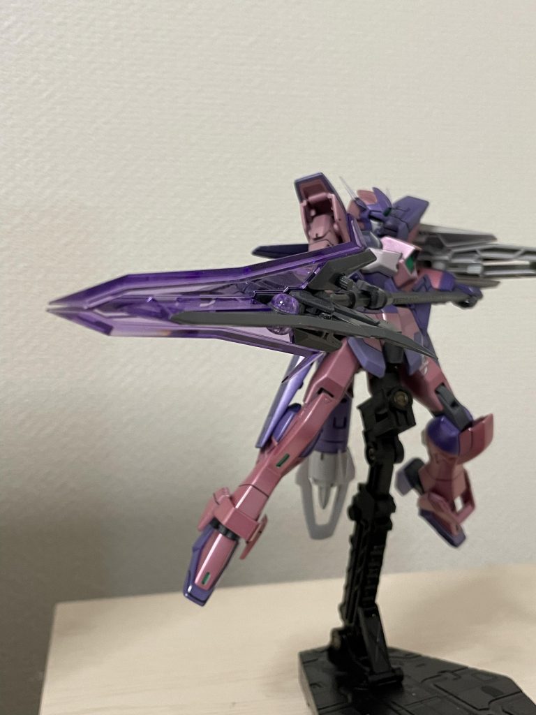 最後はビルドダイバーズ風に超必殺技［シューティングスタースラスト］ハイパーデュートリオンエンジン搭載機という設定でエンジン＋デュートリオンバッテリーのパワーを大量に使用する事により数分程度だが数倍のパワーを発生させる事ができる、フルパワーで突撃する槍機体のランシエにふさわしいカッコいい一撃超必殺技だ！製作者的にはFXのFXバーストからパクってデュートリオンバーストという技も発案！みなさまも是非妄想の秋を楽しんでください。それでは最後までご覧いただきありがとうございました。