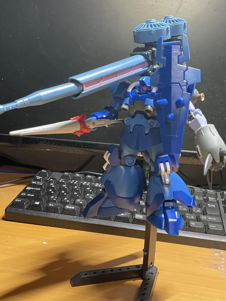 ジャンクパーツ置き場から色々漁ってとりあえずつけてみた図