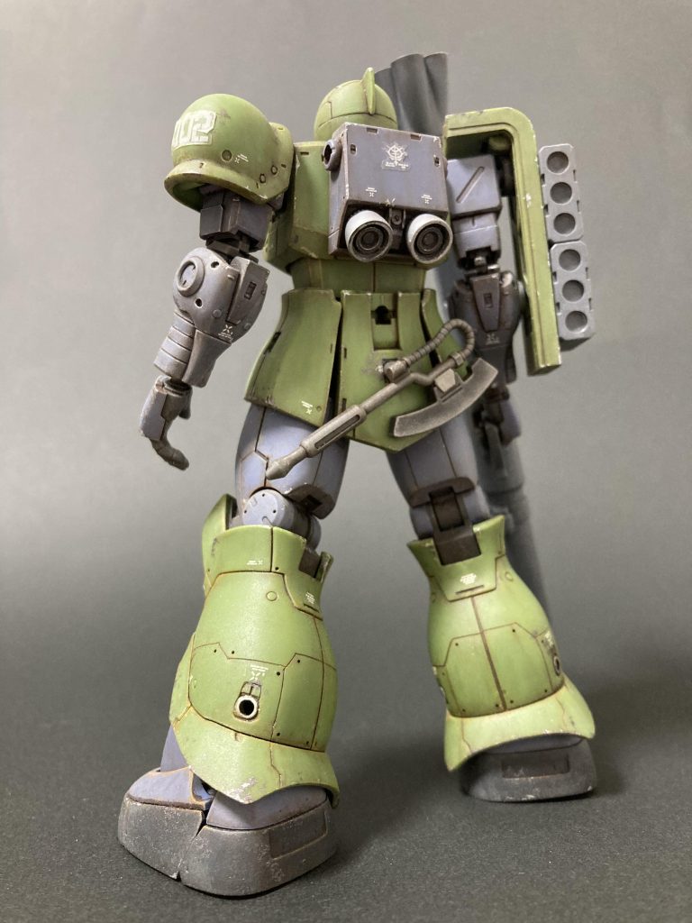 ディテールが細かいので、汚し塗装だけでカッコ良くなります。