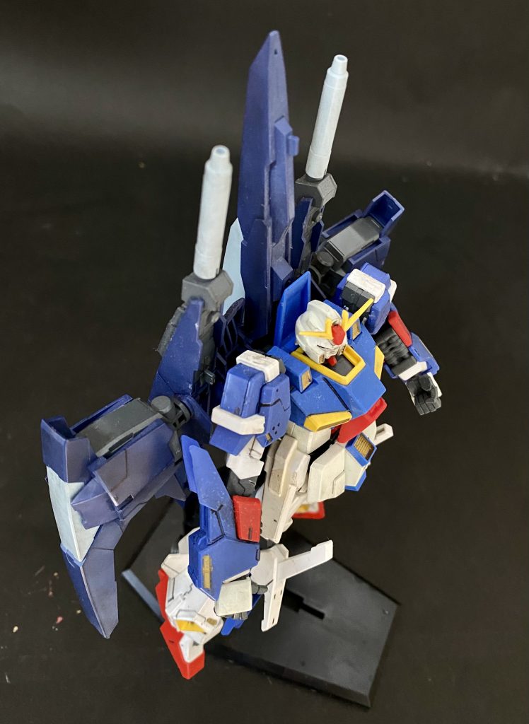 パワーとスピードを兼ね揃えたMSっぽくなったと自画自賛😆