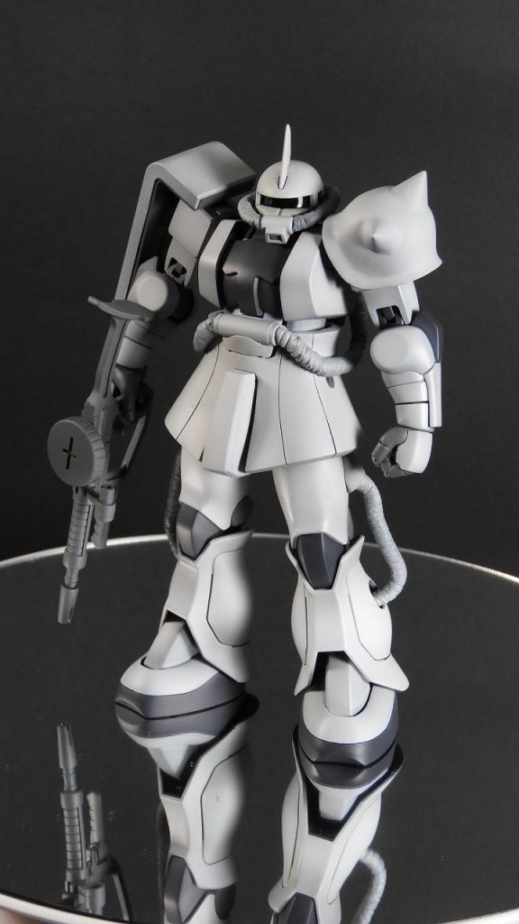 HGUCザクⅡ–2枚目/制作者：がっかりうどんぬ